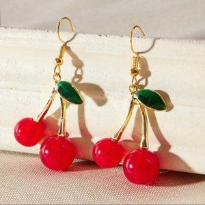 3/$30    Cherry Drop Earrings